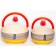 Elrington Saletniks set “Airgraph. Siesta ", with plastic lids, 2 pcs