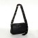 Women's bag, baguette, with lightning, black color