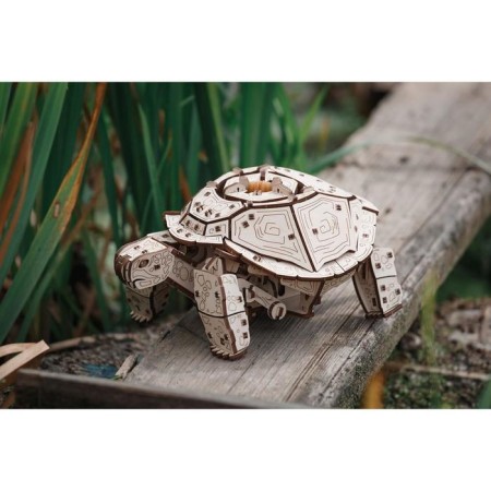 Wooden designer 3D EWA "Mechanical Turtle"-4