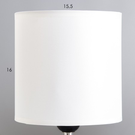Safari KEMBLE LAMPLE E27 40W white and white 12.5x12.5x29 cm Risalux-2