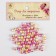 Beads for creativity plastic "gradient rose-yellow" set of 20 g, d = 0.8 cm, a mix of holes/without