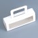 Box for roll, white, 18.5 x 6.5 x 6.5 cm. Confectionery packaging