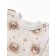 A set for a newborn (hat/blouse/slider) "lion", milk color, height 56 ​​cm