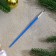 Christmas tree decoration for coloring "Santa Claus" Size: 8 cm; 2 pcs., Brush