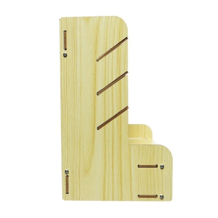 Organizer-Claus desktop DEVENTE. Academy 21 x 15 x 25.5 cm, MDF, natural, cardboard box-5