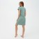 Homemade dress, mint color, size 54