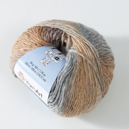 Yarn "Pacific" 80 acrylic, 20% wool 200m/50g (311)-1