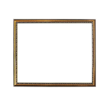 Frame for paintings (mirrors) 40 x 50 x 2.8 cm, plastic, calligrata 6448, gold-1