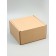 Self -assembly box, crafting, brown 27 x 27 x 15 cm