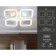 LED ceiling LED with Ambrella Light, Original, FA4371, 45 W, 3825LUM, 3000-6400K, white color, white