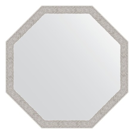 Mirror in the baguette frame, an aluminum wave is 46 mm, 68.2x68.2 cm