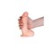 Realistic vibrator Toyfa Realstick Elite Vibro, TPR, bodily, 7 modes, 18.5 cm