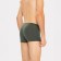 Set of men's panties boxers (2 pcs), dark hacks/graphite, size 46 (s)