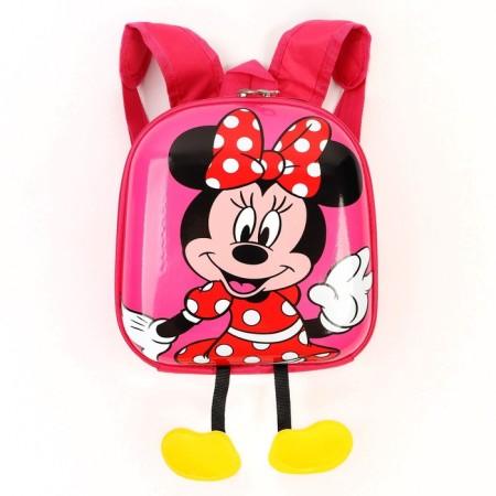 Children's backpack, textiles, 19 x 8 x 22 cm "Mouse", Minnie Mouse-3