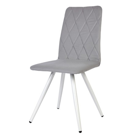 Dining stool Polini Home Rio Sm, the color is light gray-white