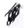 Clamps for nipples with a ring for a penis, Toyfa Metal, black-silver color