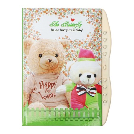 Notebook Gift Book on the castle, A6+, 48 sheets, Mishka line, mix-2