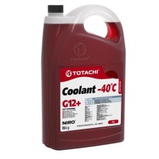 Antifreeze Totachi Niro Coolant -40 C, G12+, Red, 5kg