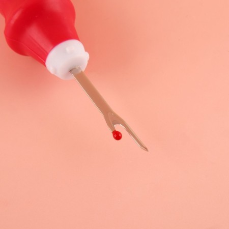 A torn with a rubberized handle, 12.5 cm, color mix-2