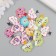 Buttons wood for creativity 2 punctures "tree" set of 20 pcs 2.8x2.8 cm