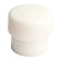 Czech -shaped bison expert, for assembly hammers, white, 40 mm
