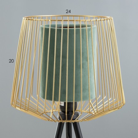 Highway Lamp 42872/1GR E27 40W Green Gold 24x24x57cm Risalux-2