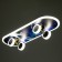 Skateboard chandelier LED 32W 3000-6000K+7 colors backlight 60x20x7 cm Bayerlux