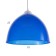 Bayerlux suspension Bayerlux "Andrian 2" 1 Lamp 15W E27 Blue