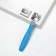 Pedicure machine, with interchangeable blades, 14 cm, PVC - case, color mix