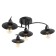 Chandelier 70008/4 4x40W E27 Black 50x50x30 cm