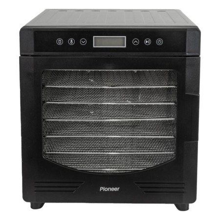 Pioneer FD108, 700 W, 10 tiers, silver vegetables and fruits.-10
