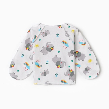 Buying nursery, white color/elephants, height 62 cm-3
