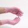 Benovy gloves medical nitrilly pink 3.8 g m, 50 pairs