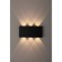 Sconces 6x1W ip 54 black 17x8x4 cm