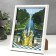 Photo frame 15x20 45-b (f) white (plastic screen)