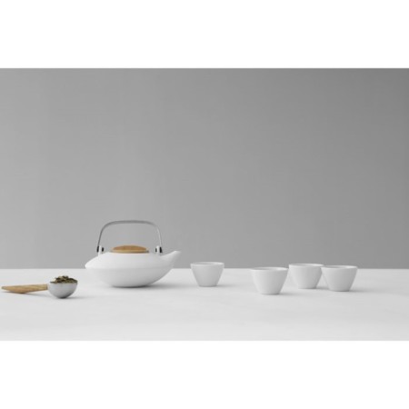 Tea set Viva Scandinavia Pure, 360 ml/40 ml, 5 items, white color-1