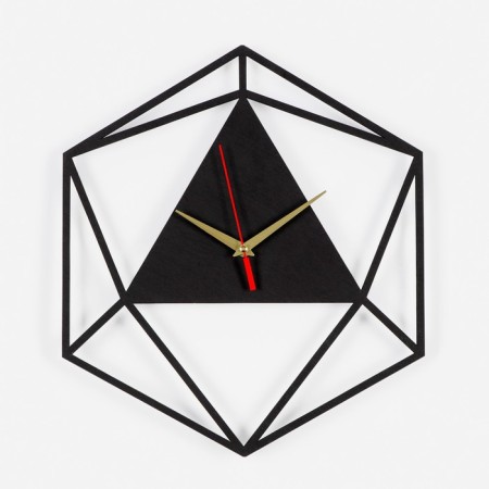 Wall clock, series: interior, smooth move, D-40 cm, mod. 8110