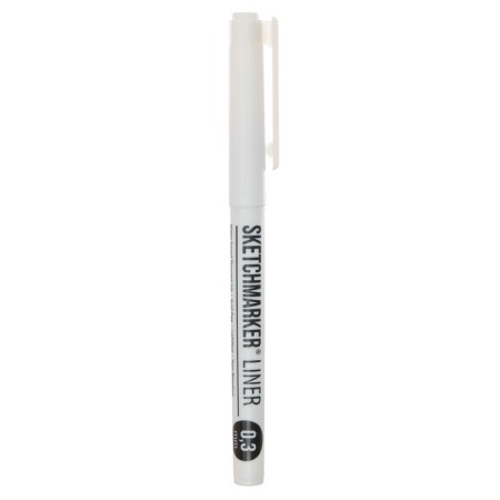 Capillary pen for graphic work Sketchmarker, 0.3 mm, black-1