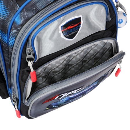 Frame backpack 39 x 29 x 17 cm, Across 3, filling: bag, blue ACR22-DH3-1-11