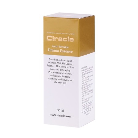 CIRACLE ANTI-WRINKLE DRAMA Essence, with peptides, anti-aging, 30 ml-1