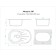 Kitchen is a kitchen from Zett Lab stone. 110/q7, 730x450x210 mm, matte, cotton color