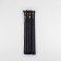 Metal zipper, No. 3, non-proceeding, automatic lock, 30 cm, dark blue/gold color