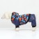 Dogs for dogs on a fur lining with a hood, size XL (DS 35, Osh 36, OG 48 cm)