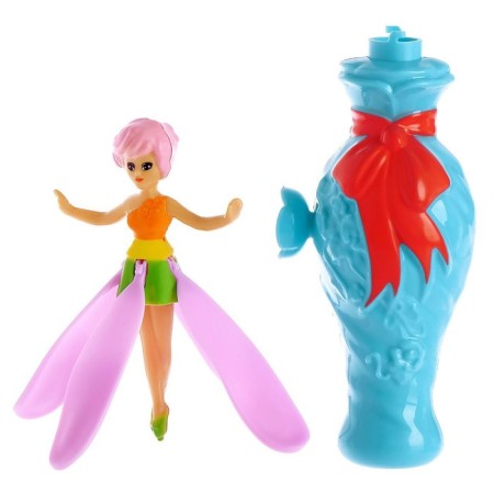 Doll-Yula flying and soaring “Princess”, 2 in 1, on a clockwork mechanism-8