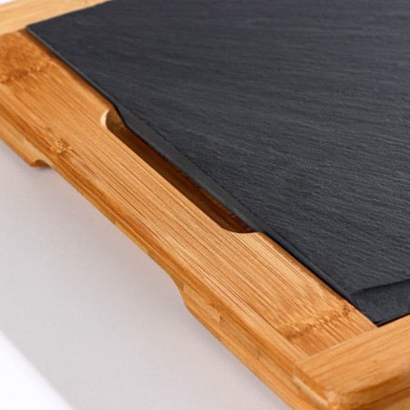 Magistro Valley, 36 × 24 cm, slate, bamboo dish-3