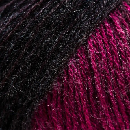 Yarn "Angora Gold Batik" 20% wool, 80% acrylic 550m/100g (1986)-3