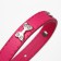 The collar "Bows and Rhinas", 38 x 1.5 cm, Osh 27-33, pink