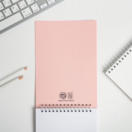 Sketchbook “Dream. Create. Take a pink” A5, 40 l, 100 g/m-2
