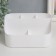 Cosmetics box Plastic "ETER" White 10.5x18x11.5 cm