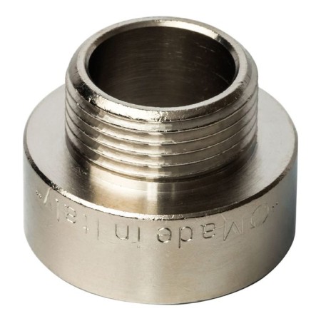 Adapter Stout SFT-0008-000134, 1 "x 3/4", internal/outer thread, nickel. brass-1